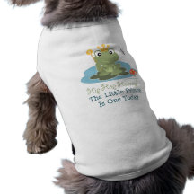 Geburtstags-Hundet-shirt LLittle Prinz-Frog 1. Haustier Tshirt