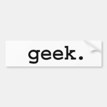 Geek. Autosticker