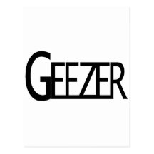 Geezer Postkarten