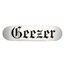 Geezer-Skateboard Bedrucktes Skateboard