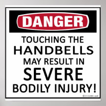 GefahrenHandbells Posterdrucke