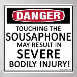GefahrenSousaphone Poster