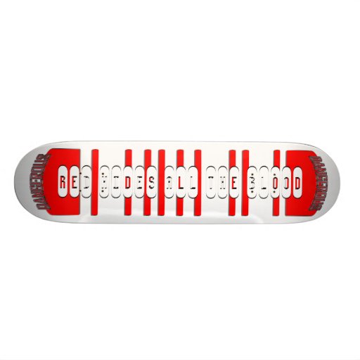 Gefährliches Skateboard Individuelles Deck