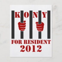 Gefängnis Kony 2012 Endjosephs Kony Individuelle Flyer
