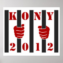 Gefängnis Kony 2012 Endjosephs Kony Plakatdrucke