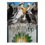 Geflügel-Sprachöl-Desaster-Kunst Postkarten