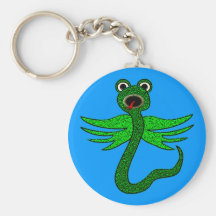 geflügelte Schlange winged snake Schlüsselband
