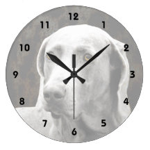 Gefühlvolle Augen des Weimaraner Uhren