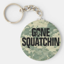 Gegangene Squatchin - Digital-Camouflage Schlüsselband
