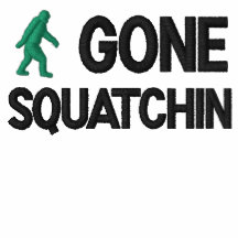 Gegangenes Squatchin Besticktes Shirt