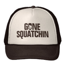 Gegangenes Squatchin - Brown/tan Silhouette Kultmütze