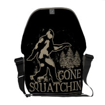 Gegangenes Squatchin Kuriertaschen