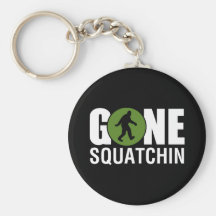 Gegangenes Squatchin Schlüsselanhänger
