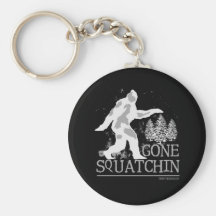 Gegangenes Squatchin Schlüsselanhänger