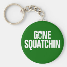 Gegangenes Squatchin - Weiß und Grün Schlüsselbänder
