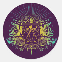 Geheimbund Runder Sticker