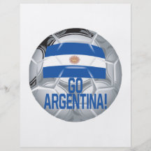 Gehen Argentinien Personalisierte Flyer