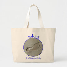 Gehen die rechtschaffene Weg-Tasche