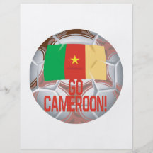 Gehen Kamerun Flyerdruck