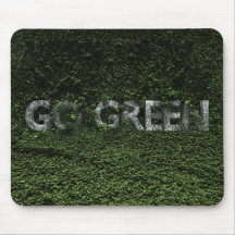 Gehen Mousepad grünes