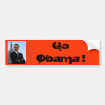 Gehen Obama! Auto Aufkleber