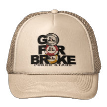gehen Sie für brach Pokerhut Retromütze