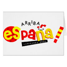 Gehen Spanien! Einzelteile Grußkarte