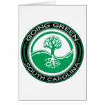Gehender grüner Baum South Carolina Karte