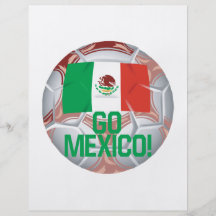 Geht Mexiko Vollfarbige Flyer