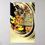 Geist des Kriegers Tomomori 1880 Plakat