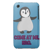 Gekommen an mir, Bro Pinguin iPhone 3 Case-Mate Hüllen