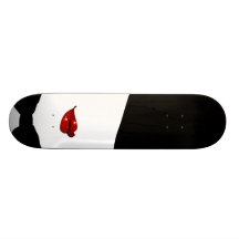 Gekommen zum Kabarett-Girly Retro Skateboard Bedruckte Skateboarddecks