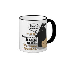 Gekommen zur dunklen Seite. Becher Kaffee Tasse