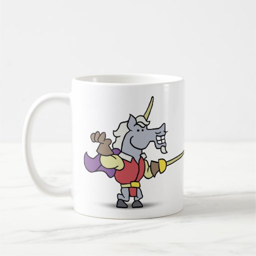 Gekritzel duellierendes Diego des Zauberer-101 Tee Tasse