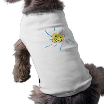 Gekritzel-Haustier-Kleidung Hundeshirt