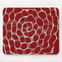 Gekritzel-Spirale Mousepads