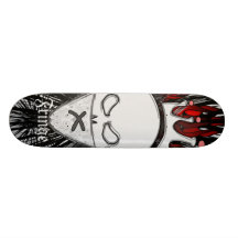 Gekrönter Schädel Individuelles Deck