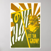 Gelassen ihnen wachsen Sie! Poster