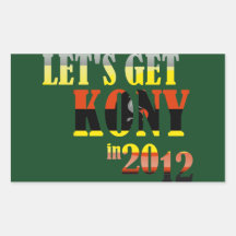 Gelassen uns erhalten Sie Kony im Jahre 2012 Aufkl