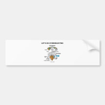 Gelassen uns gehen Sie hydroelektrisch (Turbine-Ge Auto Sticker