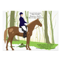 Gelassen uns Reitereinladung reiten