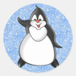 Gelassen uns spielen runde sticker
