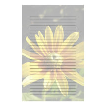 Gelbe Blume: Iren mustern II, gezeichnetes/unlinie Büropapier