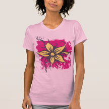 Gelbe Blume Shirt