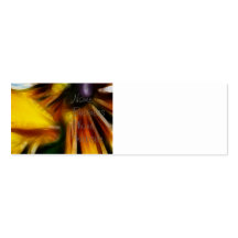 Gelbe Gänseblümchen-Herbst-Sonnenblume-Blumen-Kuns Visitenkarten Vorlagen