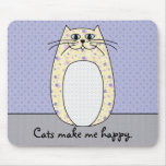 "Gelbe Katze" Mousepad