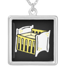 gelbe Krippe Amulett