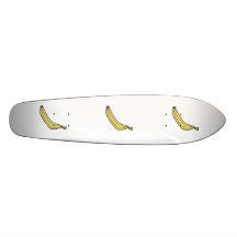 Gelbe Landbanane Individuelle Skatedecks