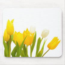 Gelbe Tulpen Mauspad