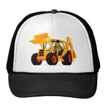 Gelber Gräber Baseballcaps